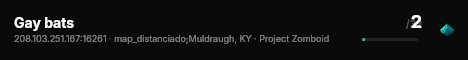 My PZ Server live status badge