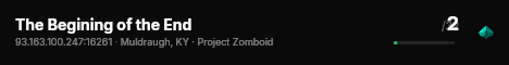 The Begining of the End live status badge