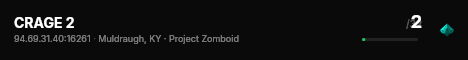 CRAGE 2 live status badge