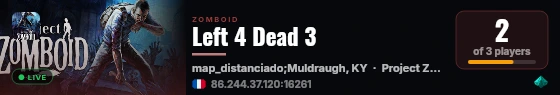 Left 4 Dead 3 live status badge