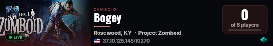 Bogey live status badge