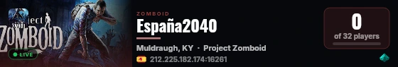 España2040 live status badge