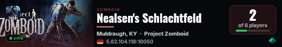 Nealsen's Schlachtfeld live status badge