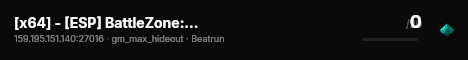 [x64] - [ESP] BattleZone: Realism Reloaded live status badge