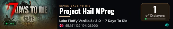 Project Hail MPreg live status badge