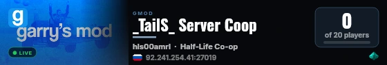 _TailS_ Server Coop live status badge