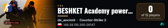 BESHKET Academy powered by PRACC.COM live status badge
