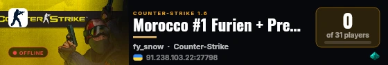 Morocco #1 Furien + Predator [LaserMine] +18 live status badge