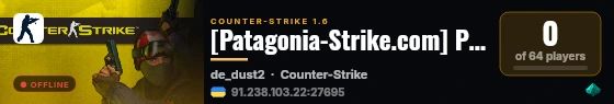 [Patagonia-Strike.com] PUBLICO/NORMAL live status badge