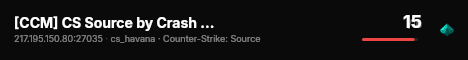 [CCM] CS Source by Crash Crew Minden live status badge
