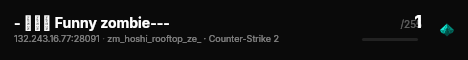 - 🟢🟢🟢 Funny zombie--- live status badge