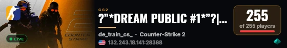 pGaming.com | Public #3 | !knife !skin !store | 128T SEA. live status badge