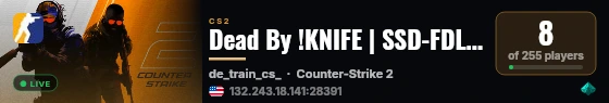 [19:30 EVENT] Public-survivaL | !menu live status badge