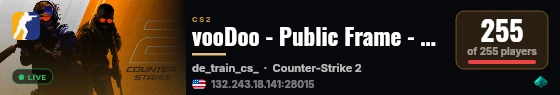 [PUBLIC] 32x32 Meat Arena 💚 live status badge