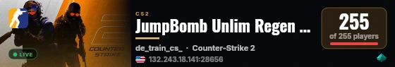 cs 1.6 perdun public live status badge
