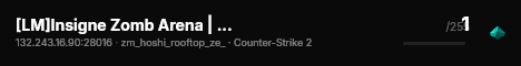 [LM]Insigne Zomb Arena | CS:GO | 💪 live status badge