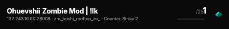 Ohuevshii Zombie Mod | !lk live status badge