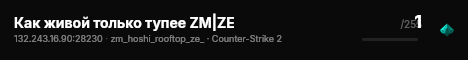 Как живой только тупее ZM|ZE live status badge