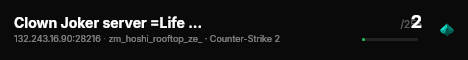 Clown Joker server =Life is Funny= live status badge