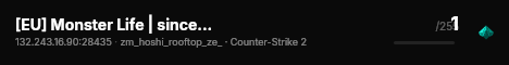 [EU] Monster Life | since 2014 | ??? live status badge