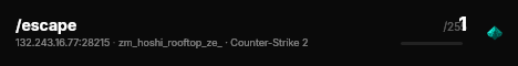 /escape live status badge