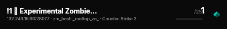!1 💚 Experimental Zombie:mod live status badge