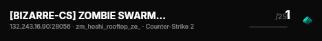 [BIZARRE-CS] ZOMBIE SWARM [5] live status badge