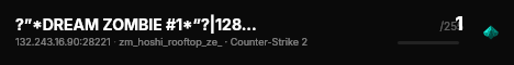 ?”*DREAM ZOMBIE #1*”?|128tic|DROP|!VIP,!EMOTES,!AGENTS live status badge
