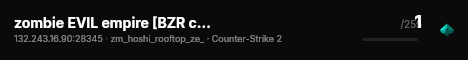 zombie EVIL empire [BZR clan] live status badge