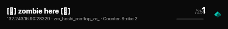 [🔥] zombie here [🔥] live status badge