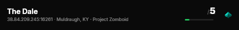 The Dale live status badge