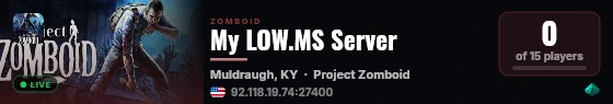 My LOW.MS Server live status badge
