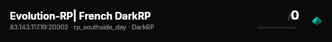 Evolution-RP| French DarkRP live status badge