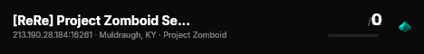 [ReRe] Project Zomboid Server live status badge