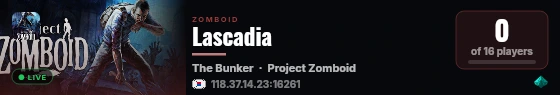 Lascadia live status badge