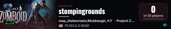 stompingrounds live status badge