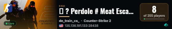 ➡️ ? Perdole # Meat Escape ? !admin ? FPS live status badge