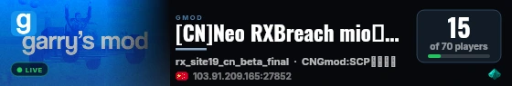[CN]Neo RXBreach mio服③服(附属)|Q群:491888598 live status badge