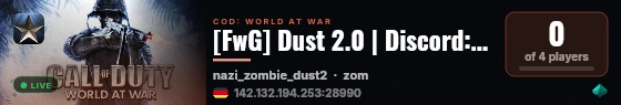 [FwG] Dust 2.0 | Discord: fwgclan.eu |EU| live status badge