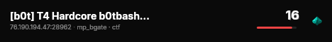 [b0t] T4 Hardcore b0tbash [CORE MODES|BOTS] live status badge