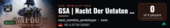 GSA | Nacht Der Untoten | [EU] live status badge
