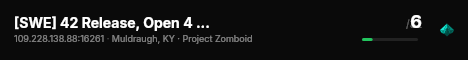 [SWE] 42 Release, Open 4 all, No wipes, 24/7 live status badge
