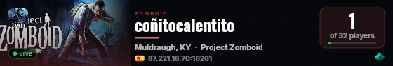 coñitocalentito live status badge