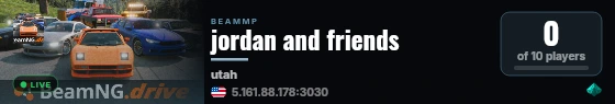 jordan and friends live status badge