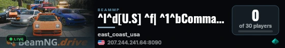 ^l^d[U.S] ^f| ^1^bCommand Gaming ^f| ^eVanilla^f| ^aEast Coast USA live status badge