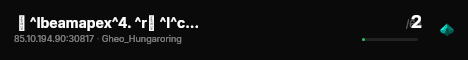  ⚡ ^lbeamapex^4. ^r❙ ^l^cRace ^r❙ ^l^6Hungaroring ^r❙ ^l^cAutomatic Races ^r^l^6•^l ^cStats ^r❙ ^l^6by ^fbeamsharp^r^l^4. ^r❙ ^7BeamApex:BeamSharp:Beam#:Rigged live status badge
