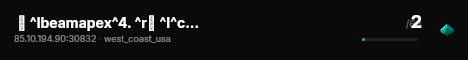  ⚡ ^lbeamapex^4. ^r❙ ^l^cRace ^r❙ ^l^6West Coast ^r❙ ^l^cAutomatic Races ^r^l^6•^l ^cStats ^r❙ ^l^6by ^fbeamsharp^r^l^4. ^r❙ ^7BeamApex:BeamSharp:Beam#:Rigged:Racing live status badge