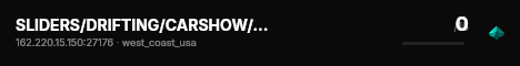 SLIDERS/DRIFTING/CARSHOW/RACING live status badge