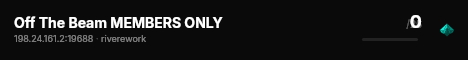 Off The Beam MEMBERS ONLY live status badge