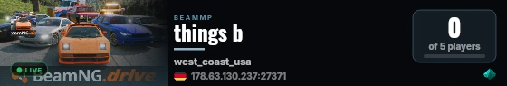 things b live status badge